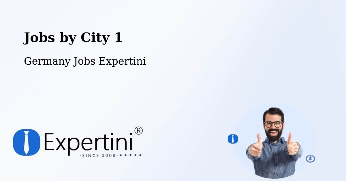 City Jobs in Germany - Expertini