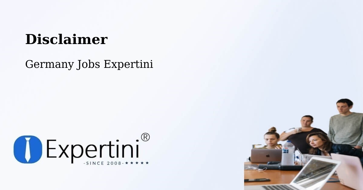 Disclaimer – Dormagen - Germany Jobs Expertini