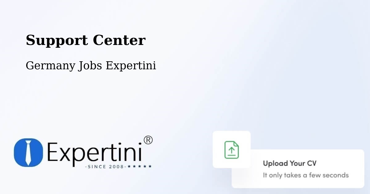 Support Services – Dormagen - Germany Jobs Expertini